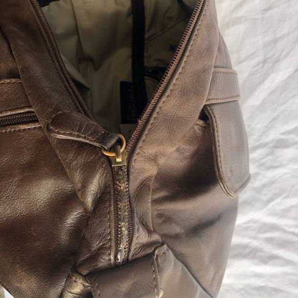 Ameri Bag Healthy Back Bag Crossbody Bag Leather Brown - Picture 14 of 16